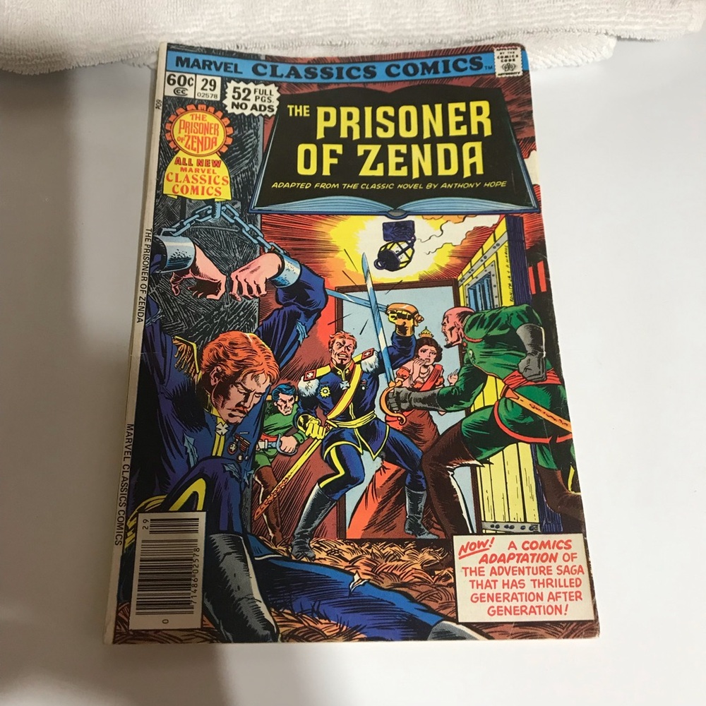 The prisoner of Zenda comic book
